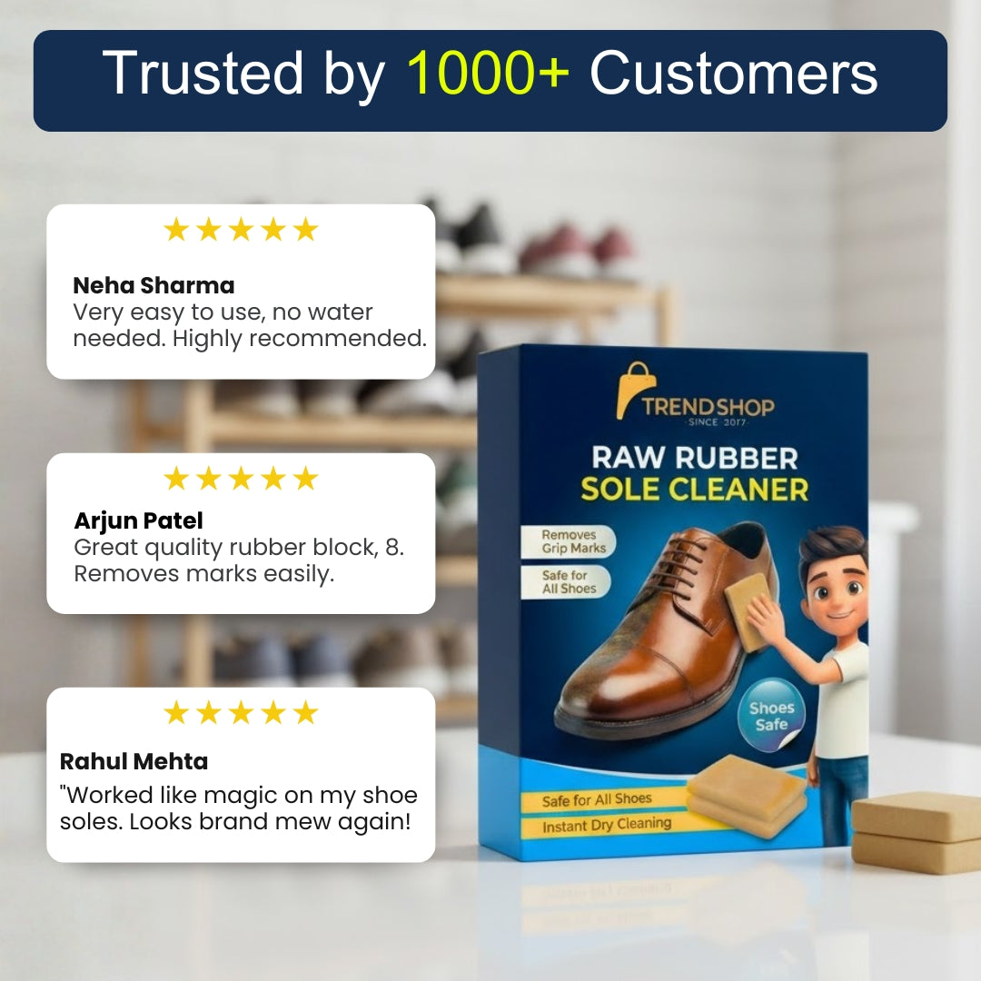 Raw Rubber Sole Cleaning Pad - For Shoes and Sneakers