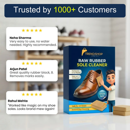 Raw Rubber Sole Cleaning Pad - For Shoes and Sneakers