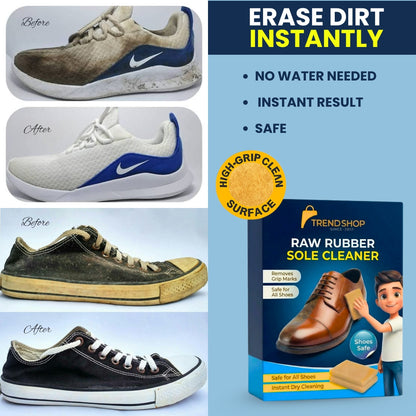 Raw Rubber Sole Cleaning Pad - For Shoes and Sneakers