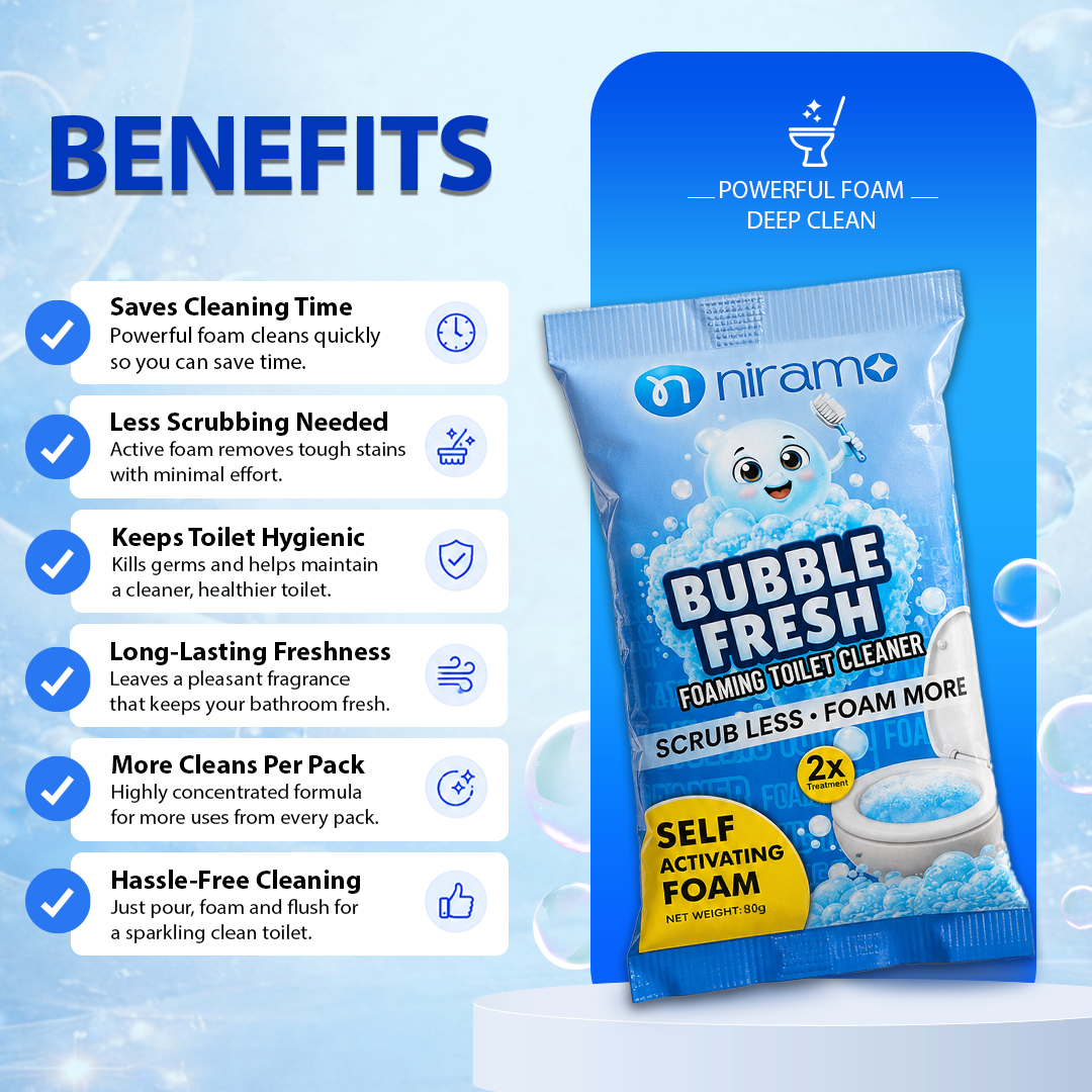 Niramo Bubble Fresh Toilet Cleaner