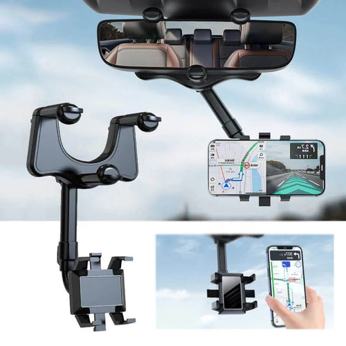 Rotatable & Retractable Car Phone Holder -50% OFF