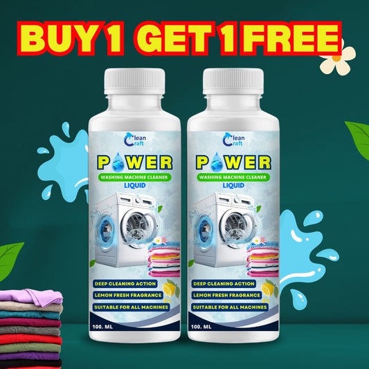 Washing Machine Cleaner Liquid - Deep clean, fresh clothes, happy machine