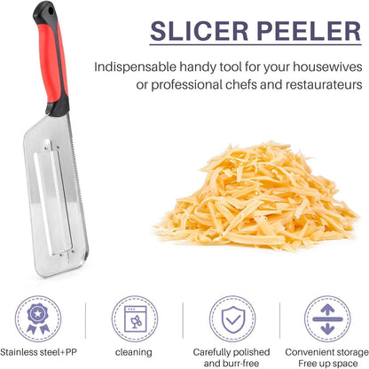 Stainless Steel 2-In-1 Blade Vegetable Slicer - Best Kitchen Tool