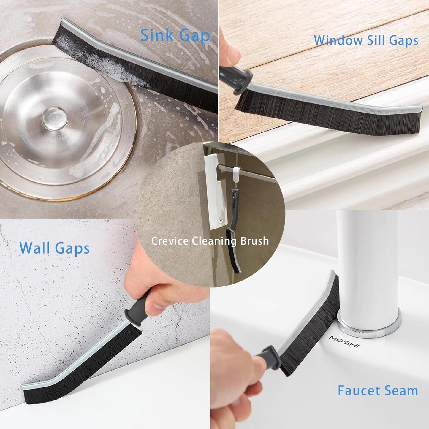 Home Cleaning Brush - Hard-Bristled Cleaning Brush