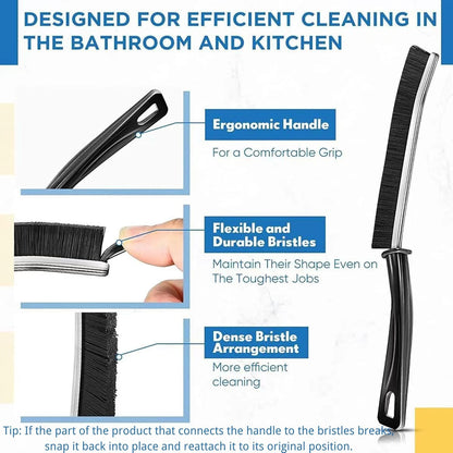 Home Cleaning Brush - Hard-Bristled Cleaning Brush